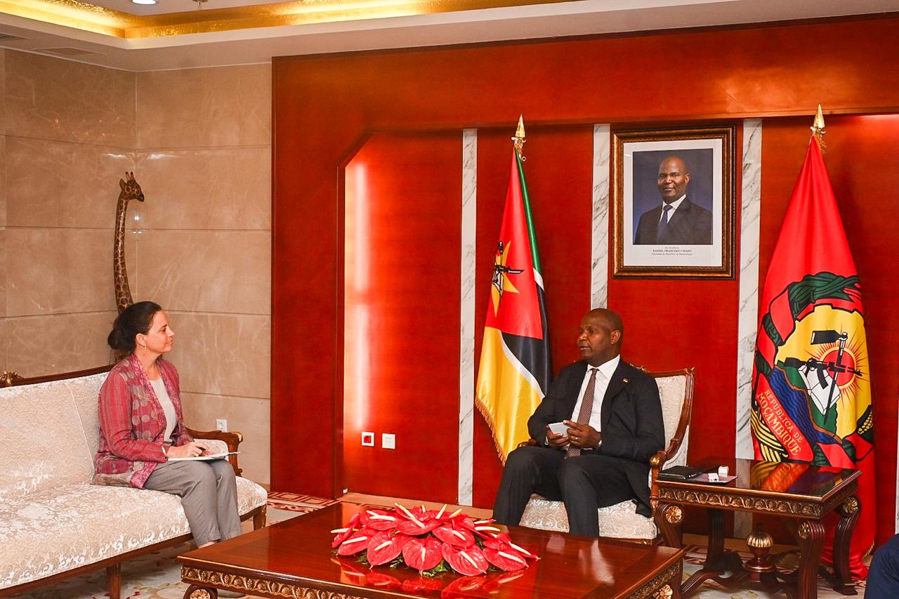 Presidente Chapo e PMA reforçam cooperação para segurança alimentar e proteção social